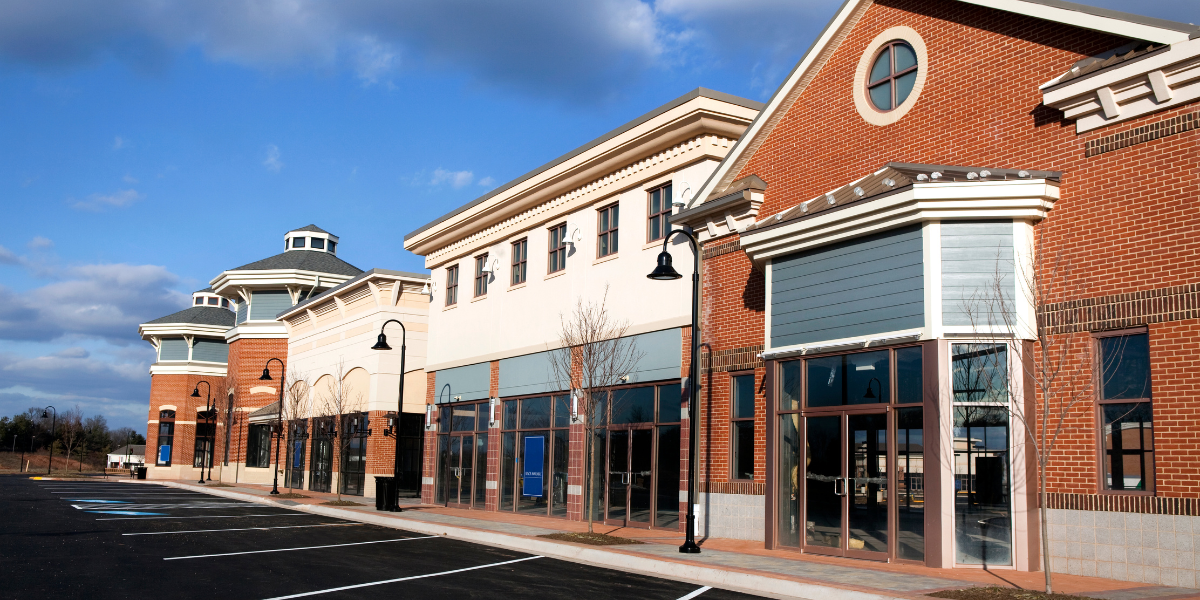 retail strip center