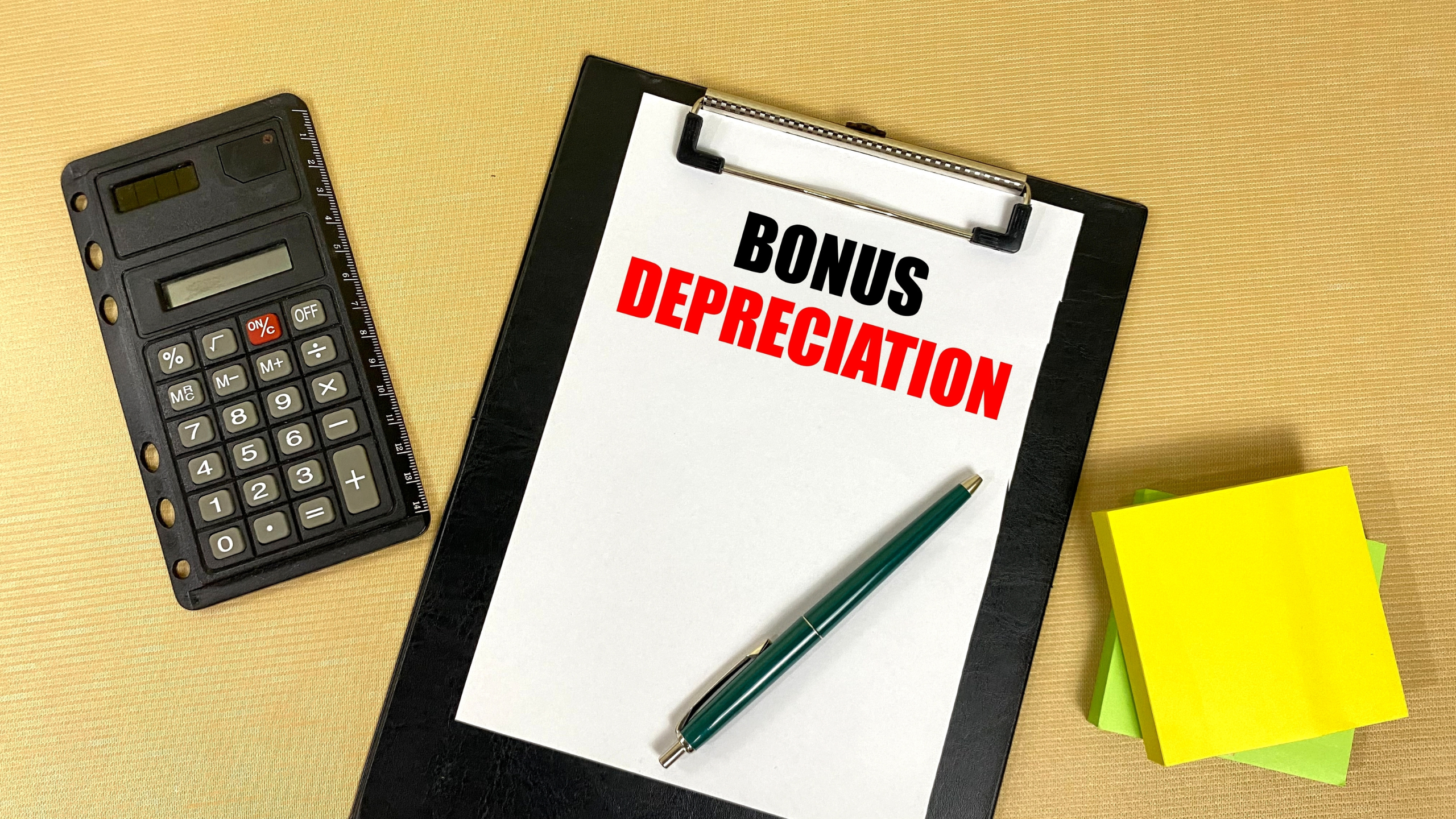 Understanding Bonus Depreciation: A Guide for Real Estate Investors